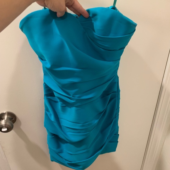 Bcbg teal dress - Picture 3 of 4